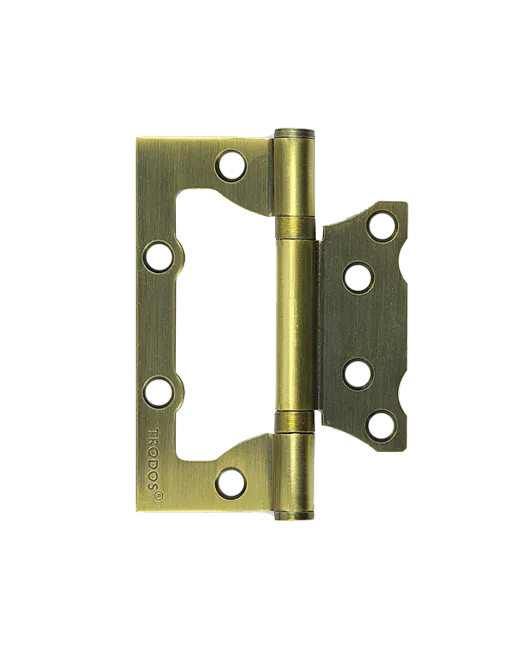 Петля накладная TRODOS 2BB 100х75х2,0мм CF кофе